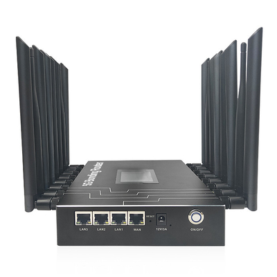 Πολλαπλές σκηνές X5 5G Enterprise Router WiFi 6 VPN με 4 υποδοχή κάρτας SIM