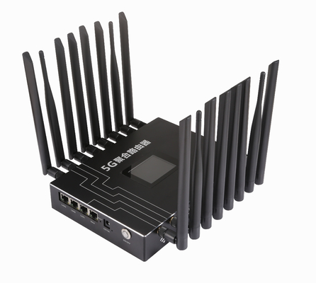 Ζήστε πολυ SIM Bonnding εύρους ζώνης ραδιοφωνικής μετάδοσης X5 5G 5G κεντρικός υπολογιστής σύννεφων δρομολογητών